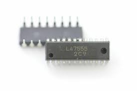 LA7555 IC IF Signal Processing for TV/VCR DIP-24