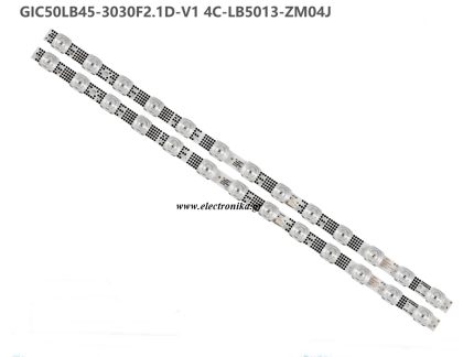 TCL LED BAR SET 50'' GIC50LB45-3030F2.1D-V1.1 GIC50LB45_3030F2.1D_V1.1_20 4C-LB5013-ZM04J 4C-LB5013-ZM06J 2TMX.